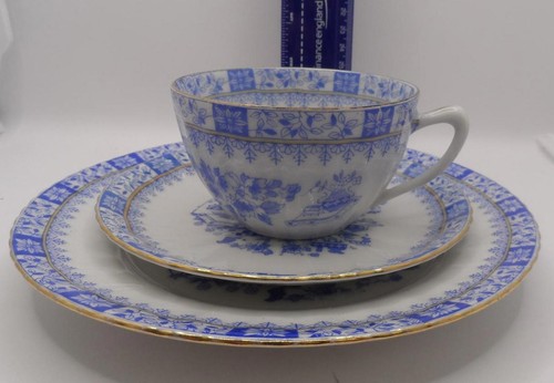 Vintage blue and white - blue,