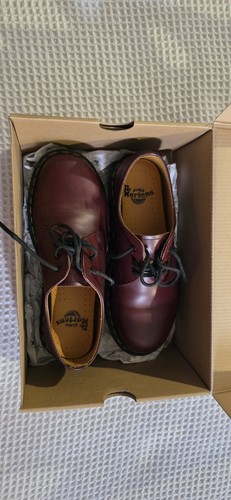Martens burgundy leather - dr.,
