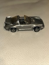 Hot Wheels Porsche 911 SC Targa 1:64 Metalflake Silver Vintage