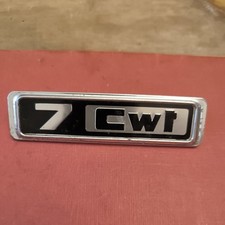 Marina Van 7cwt Badge