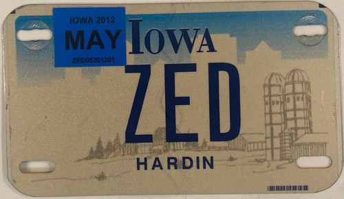 Vanity zed license plate zeddy - license,