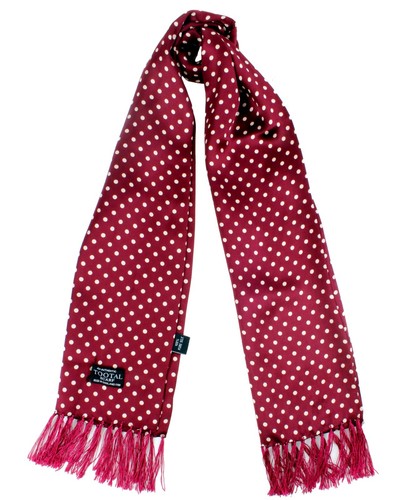 Tootal vintage wine polka dot - tootal,