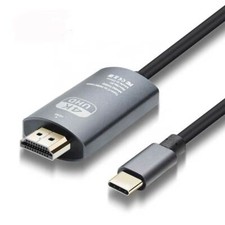 2m USB C Type C to HDMI Adapter Cable 4K for Samsung Huawei Phone MacBook Pro