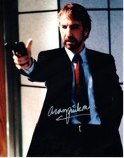 Alan Rickman signed 11x14