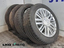 Set Of Genuine 15 Inch VOLKSWAGEN UP LUPO Alloy Wheels & Tyres 1S0601025AR 4x100