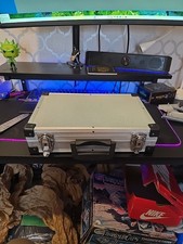 Aluminum Silver Case Suitcase