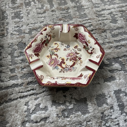 Mason ironstone retro ashtray - ironstone,