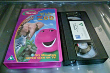 BARNEY LETS GO TO THE ZOO VHS