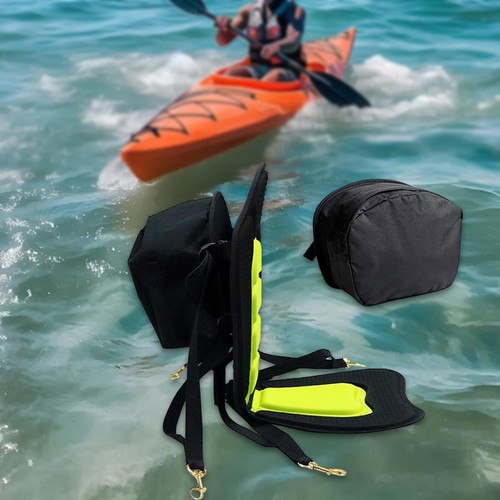 Kayak seat back - seat, pouch