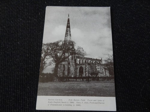 Sefton church from rectory - sefton,