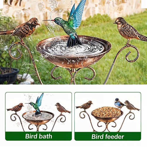 Patio bird feeder and - feeder,
