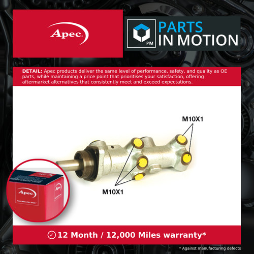 Brake master cylinder fits - master,