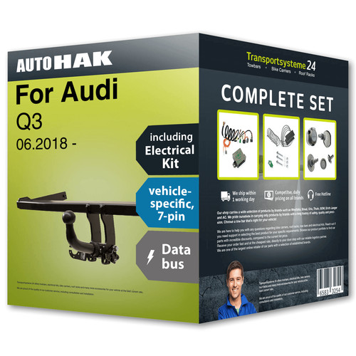Towbar detachable for audi - towbar,
