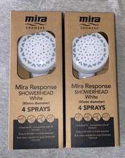 2 X Mira Response 4-spray Shower Head Handset 2.1605.103 - EBAYS CHEAPEST £33