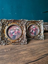 Pair of Mini Baroque Gold