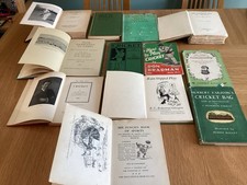 Vintage Cricket Books x 12