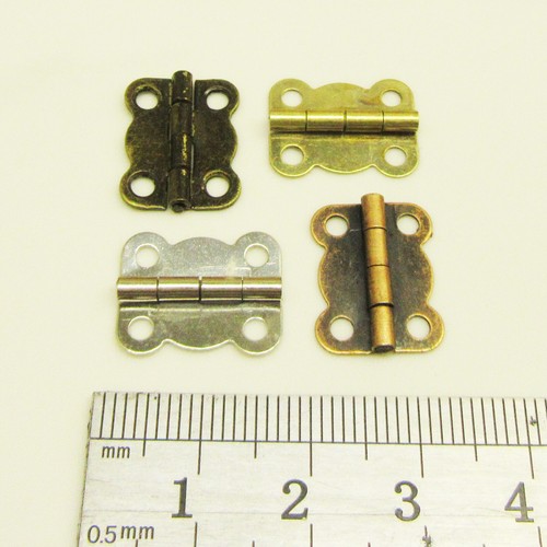 Plated miniature hinges - plated,