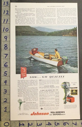 1954 boat johnsone outboard - 1954,