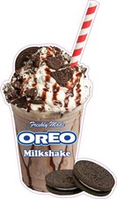 Ice cream van sticker Oreo