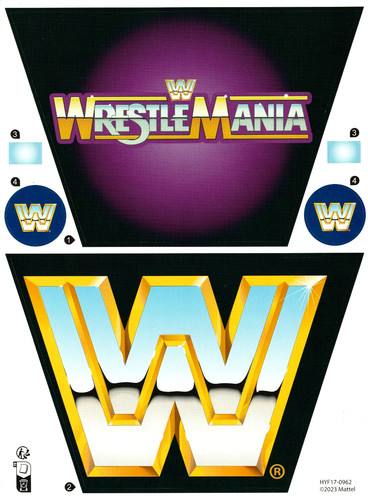 Wwe official retro ring - retro,