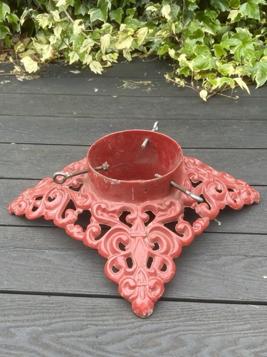 Vintage cast iron red - cast,