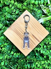 Irish Wolfhound Dog Keyring