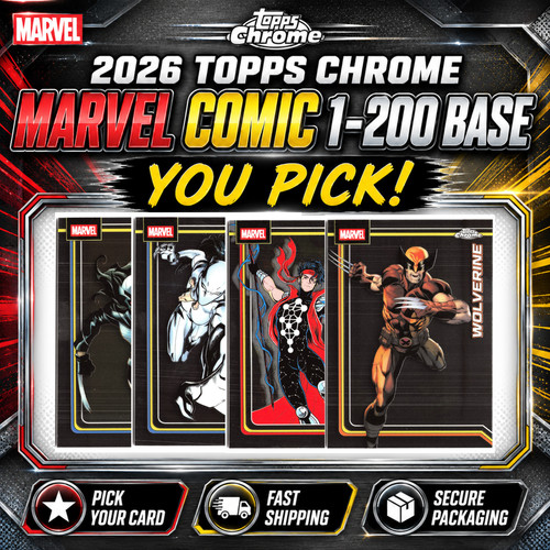 2026 topps chrome marvel - 2026,