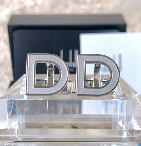 Dunhill cufflinks silver - cufflinks,
