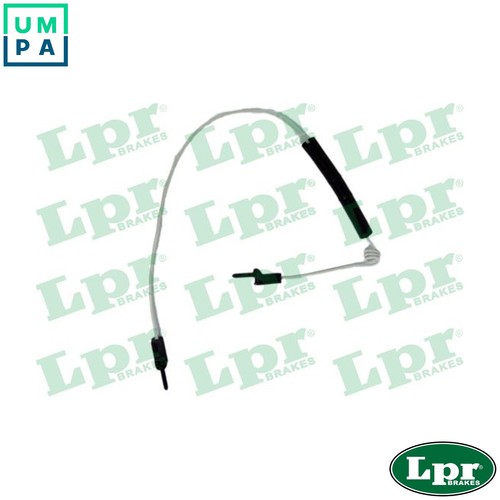 Warning contact brake pad - warning,