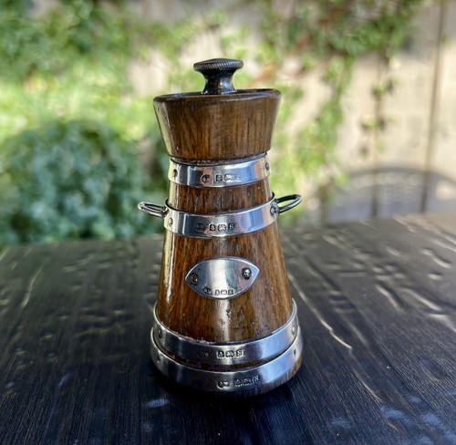 Vintage wood and sterling - vintage,