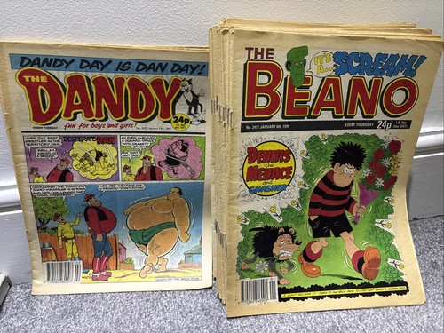 56x beano and dandy comics - dandy,