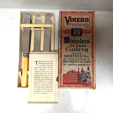 1930s Viners Stainless De Luxe