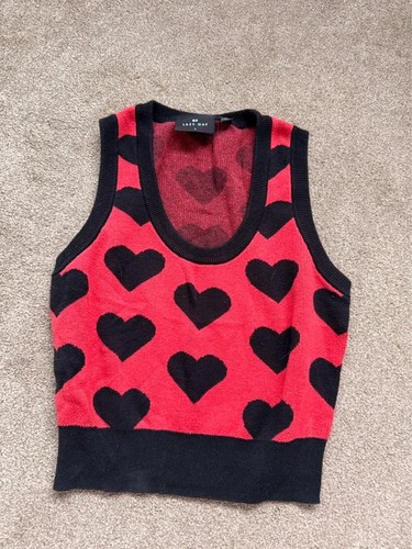 Lazy oaf knitted vest - lazy,