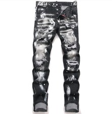 Men's Black Denim Jeans