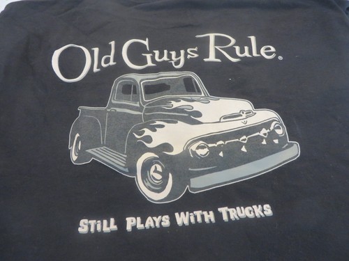 Old guys rule tee - rule, classic