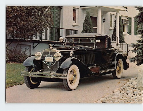 Postcard 1929 isotta fraschini - 1929, isotta-fraschini