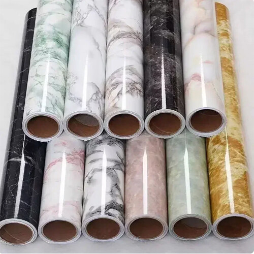 Kitchen vinyl marble self - vinyl,
