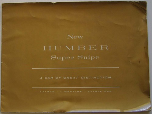 Humber super snipe series - super, i