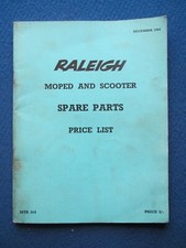 Raleigh Moped and Scooter