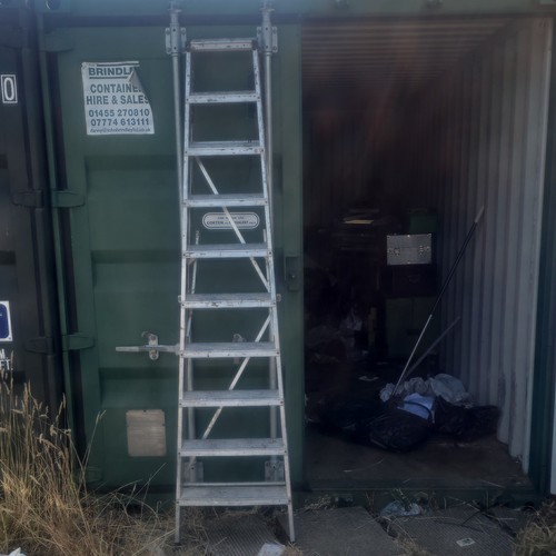Industrial aluminium step - aluminium,