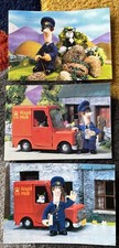 Used Vintage Postman Pat Postcards 1994 And 2002