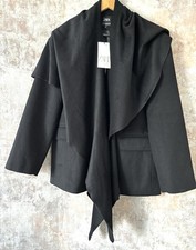 Zara black cape - cape, blazer