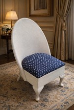 Bone White Lloyd Loom Bedroom