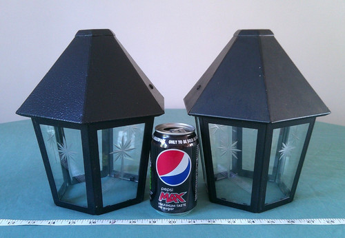 Pair small lantern style - small,