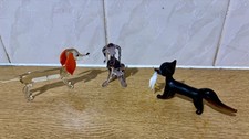 Murano Glass Animal Figures