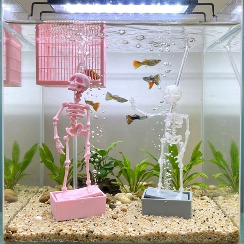 Dancing skeleton aquarium - dancing,