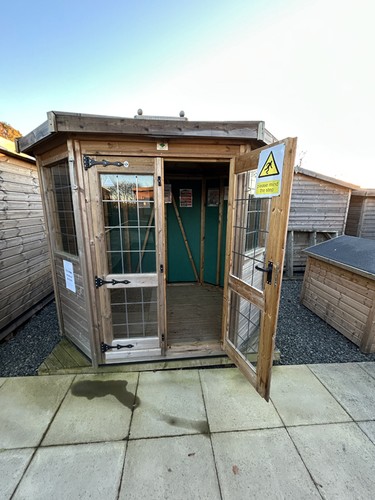 8x6 belvoir summerhouse ex - summerhouse, (ex