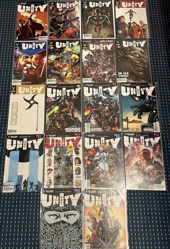 Unity comics 19 valiant - -,