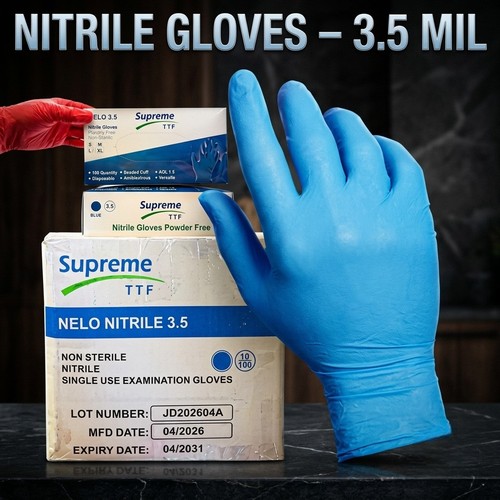 1000 nitrile blue disposable - nitrile,