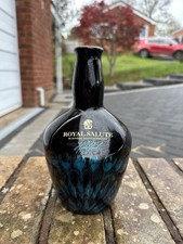 Chivas Regal  Royal Salute  Flagon Bottle - Empty whisky Harris Reed 